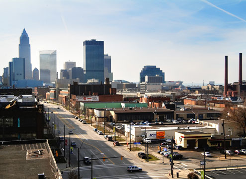 Cleveland skyline